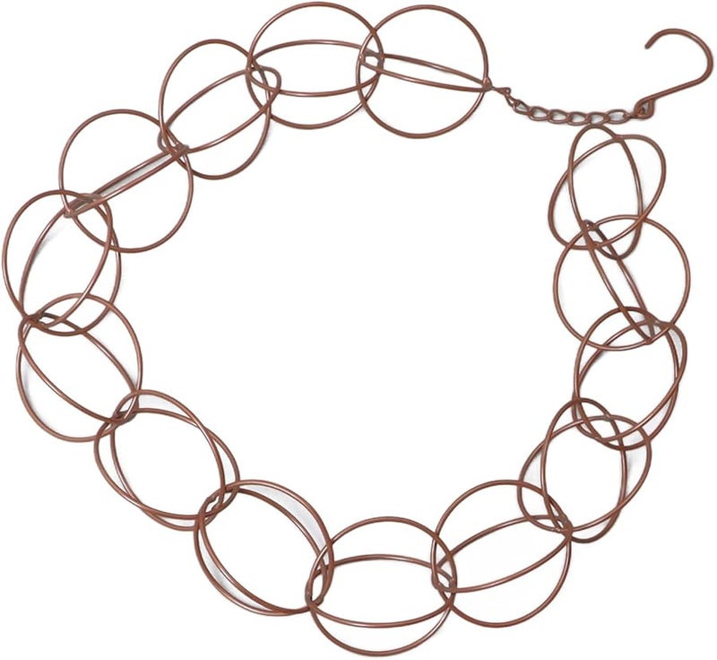 سلسلة مطر الحديد بطول 47.2 بوصة مع خطاف لتزيين المنزل والشرفة والفسحة الخارجية - Image 5